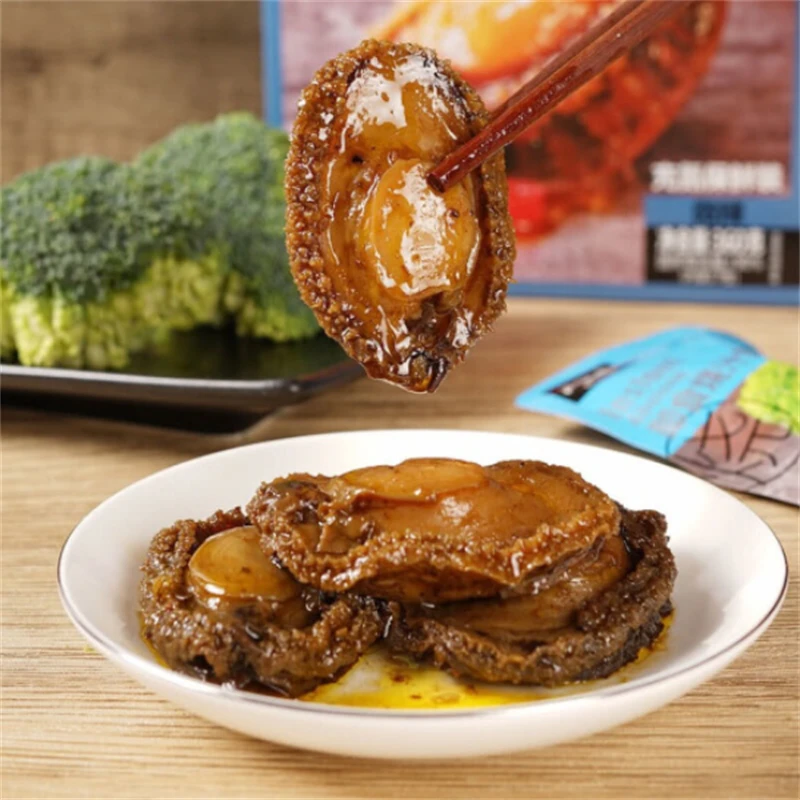 Xiao Hu Duck 360g Nitrogen Sachet Packaging Chinese Meat Instant Seafood Snacks Haliotis Abalone With High Quality for Sale