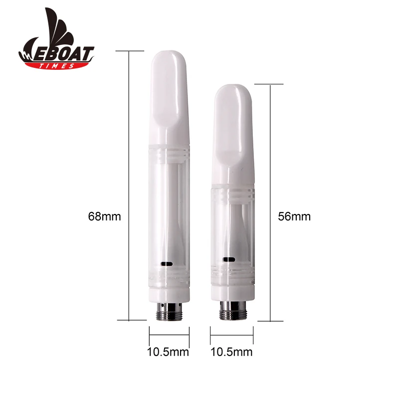 Eboat Times OEM Пустой 0,5 мл/1 мл CG05 cbd масляный вейп-ручка одноразовый Полный керамический картридж 510