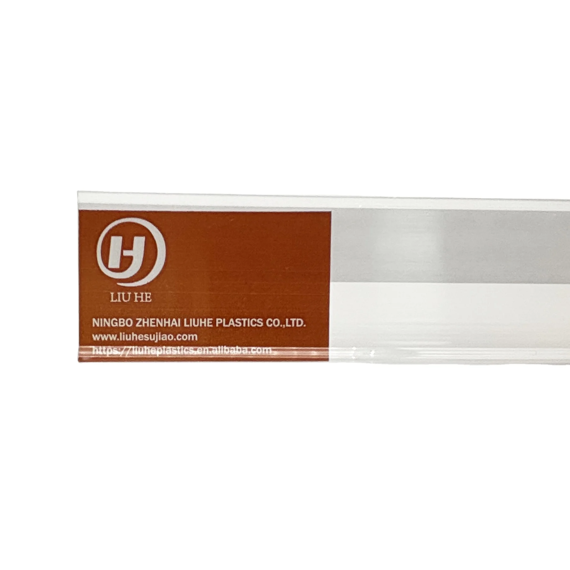 supermarket  price tag display  PVC shelf talkers