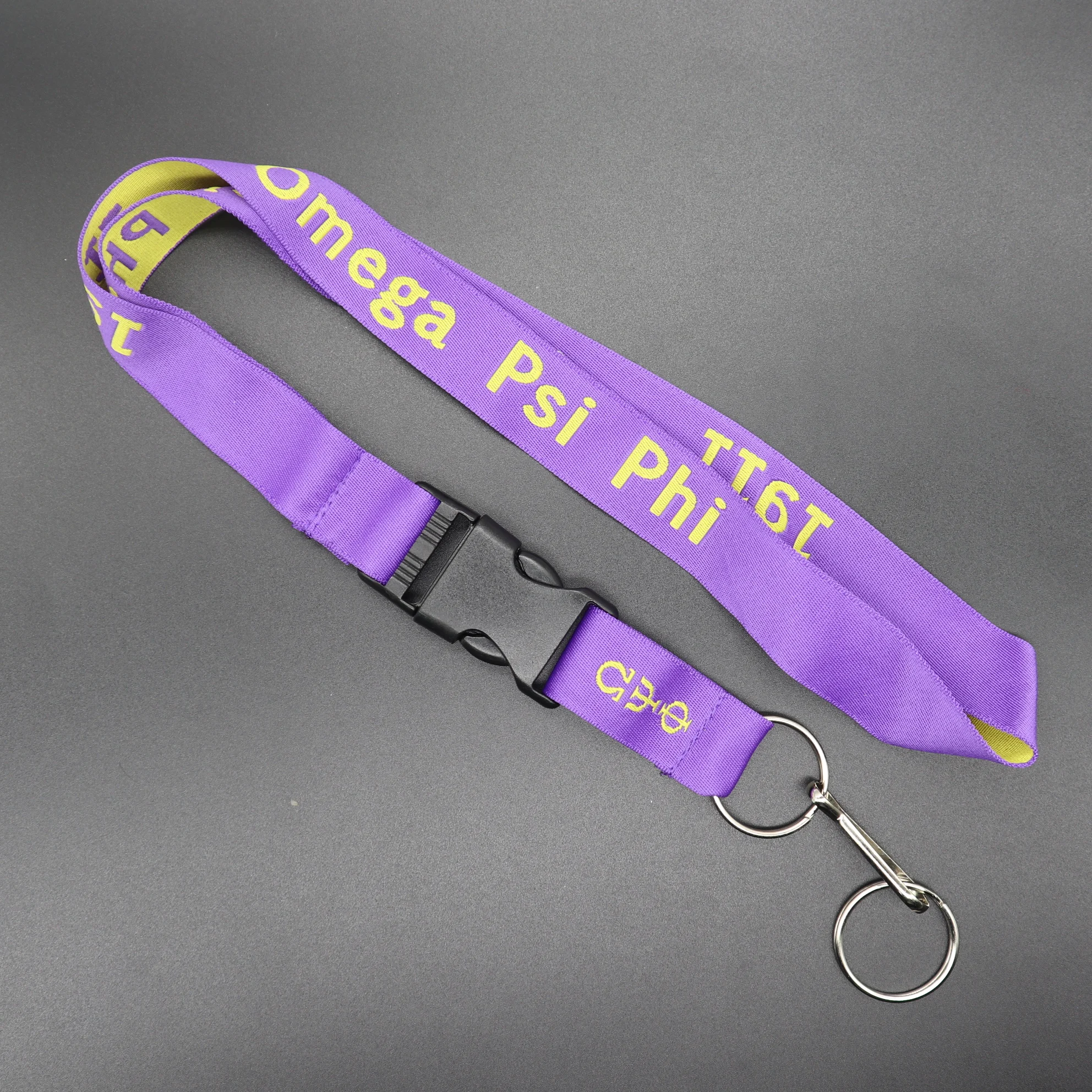 All Groups Sorority Greek Letters Woven Lanyard Sigma Gamma Rho 100 Year Embroidery Lanyard