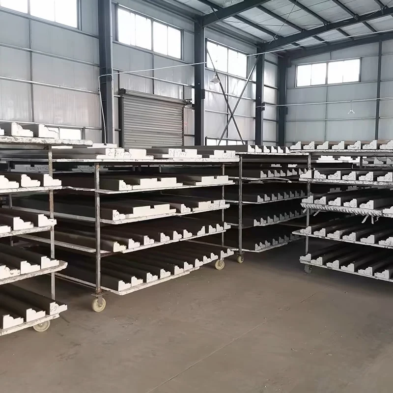 EPS Foam Cement Plaster Roman Column Pillar Window Frame Cornice Moulding EPS Styrofoam Exterior Moulding