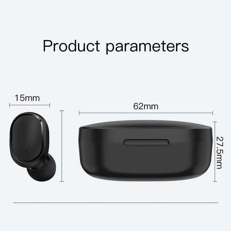 Rambotech Прямая поставка ЖК-дисплей oem tws беспроводные наушники для Redmi Airdots