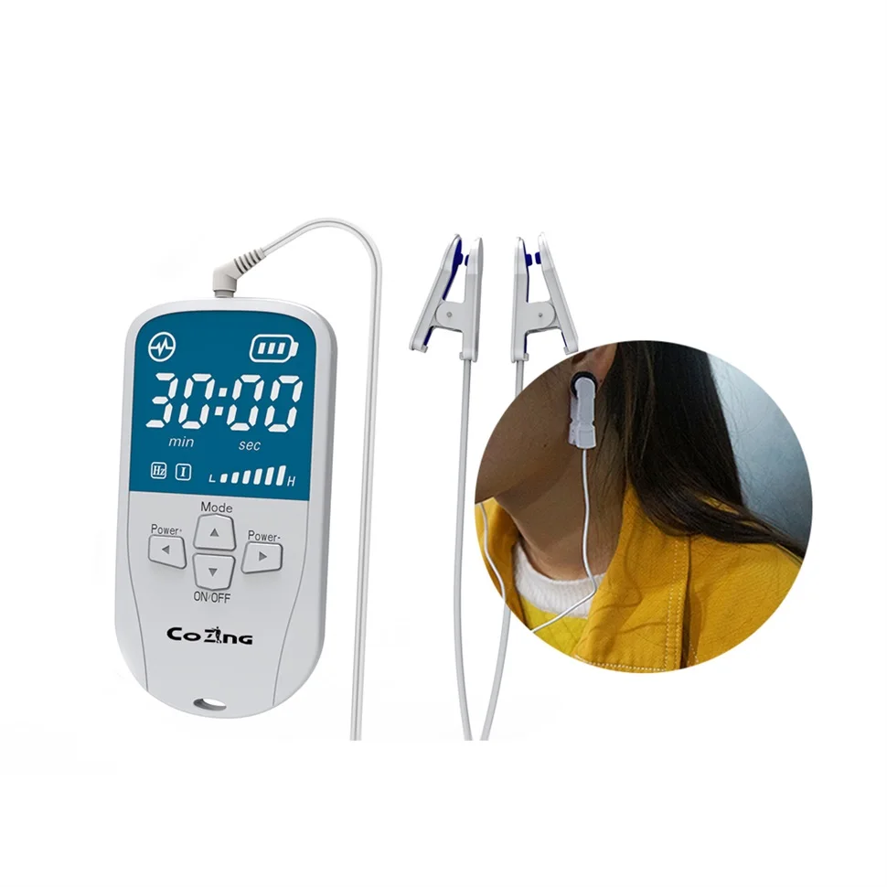 CES Alpha Stim Therapy Device Insomnia Anxiety Depression CES Therapy Device Sleeping Aid Device With No Side Effect