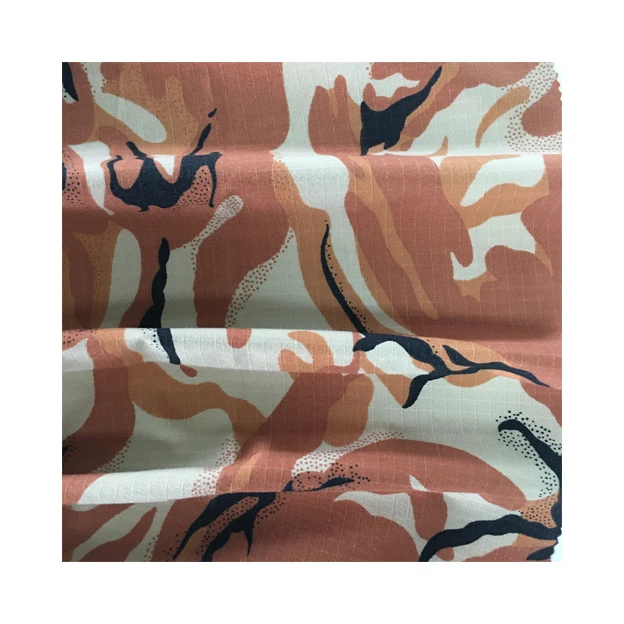 Chinese supplier online custom printed cotton polyester camouflage fabric