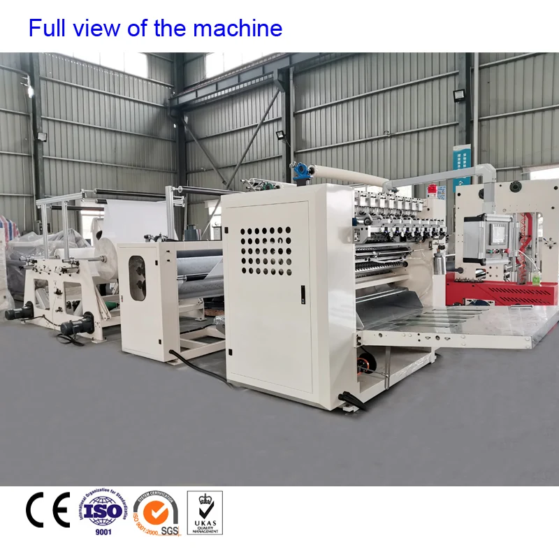 Automatic Facial Paper Tissue Making Machine z fold facial tissue machine