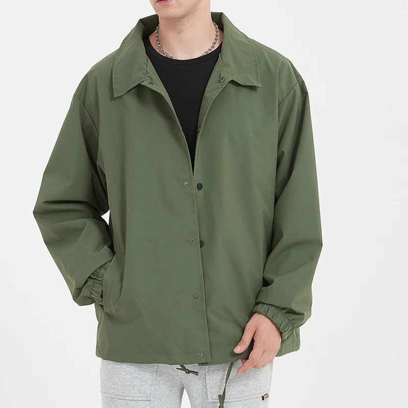 Куртка Мужская Весенняя ветровка из полиэстера с логотипом