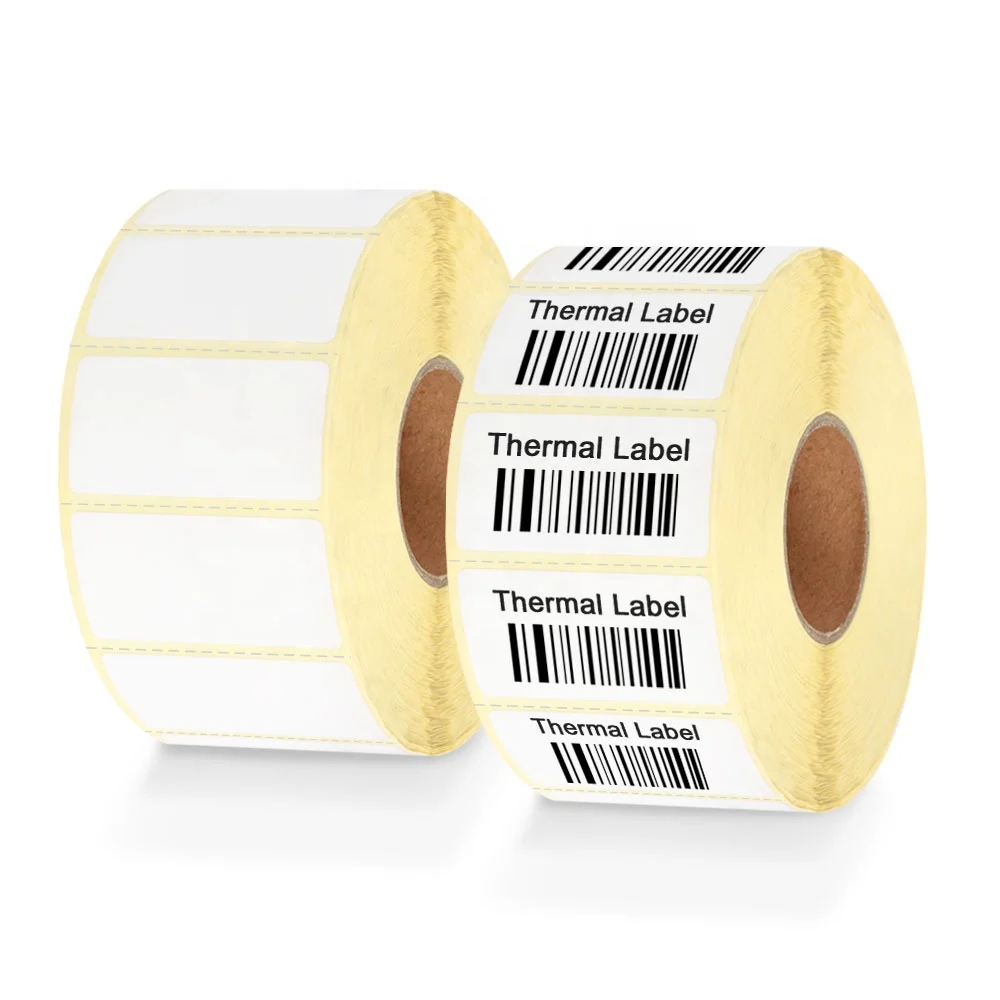 China Wholesale Thermal Direct Shipping Label Design Thermal Transfer Label Sticker Rolls 30*20 mm Mini Thermal Printer Stick