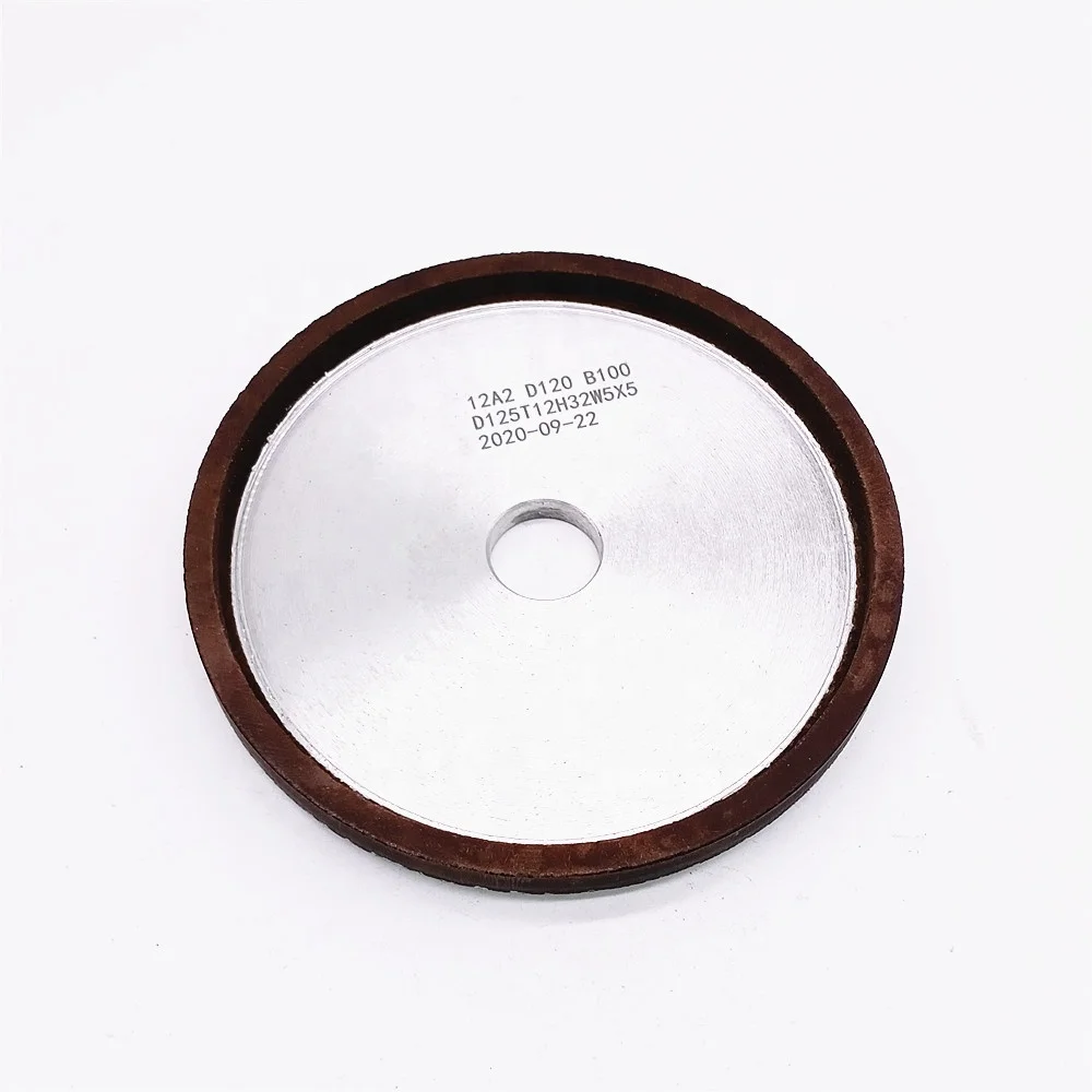 Bowl shaped diamond grinding wheel for sharpening tungsten carbide