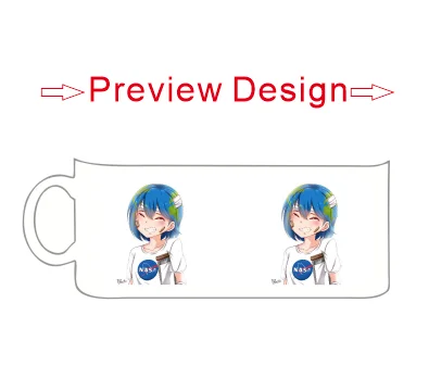 DIY Customized 350ML 12oz Ceramic Mug Print Picture Photo LOGO Text Personalized Coffee Milk Cup Creative Present Cute Gift