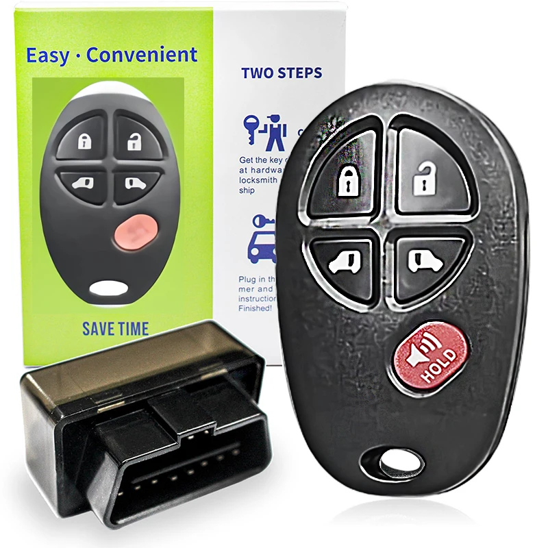 OBD программатор J262 + OBD-04 комплект для Toyota Sequoia 5 1 ключ пульт дистанционного управления 315 частоты GQ43VT20T Оборудование ремонта кузова