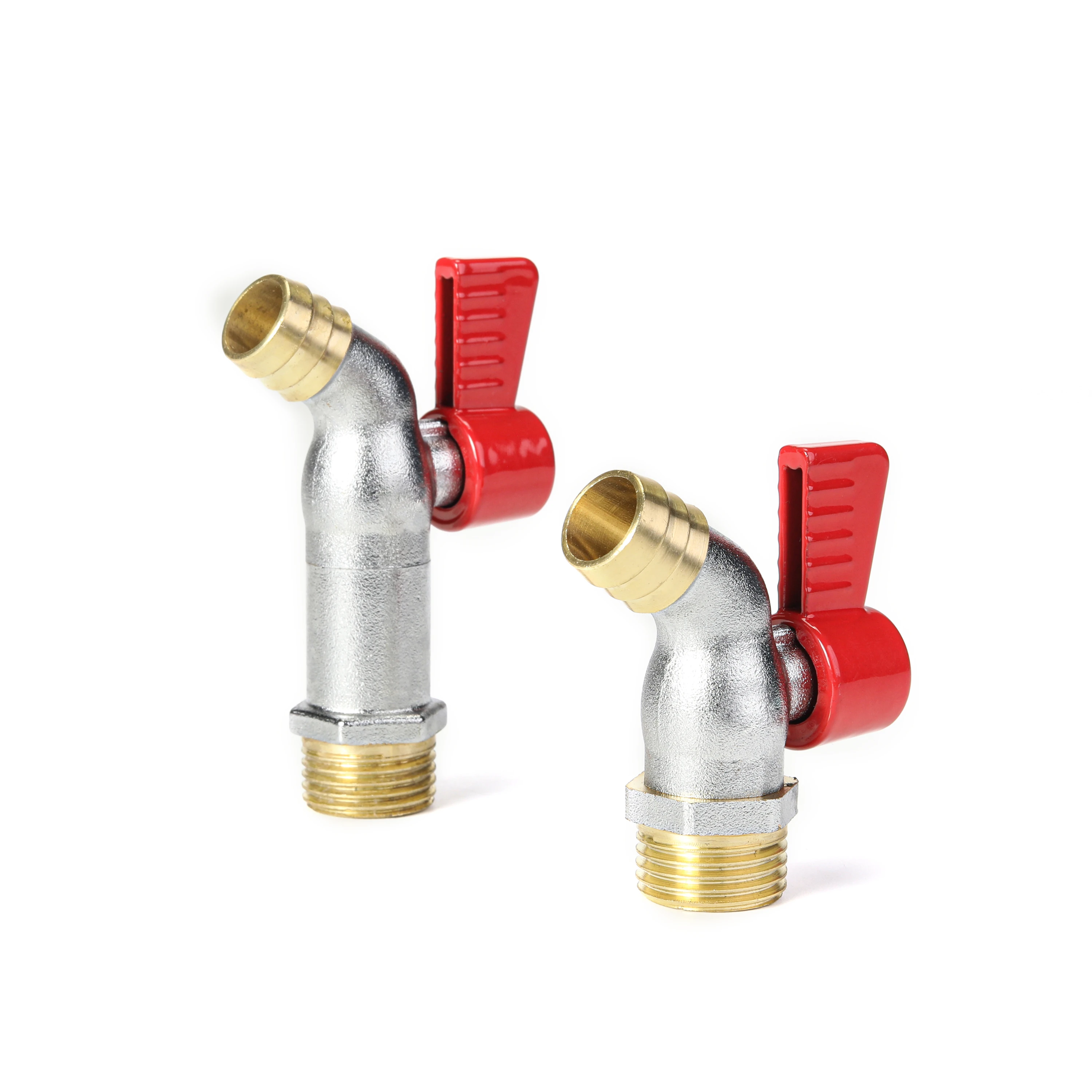 nickel plating 1/2 - 1 inch brass bibcock taps