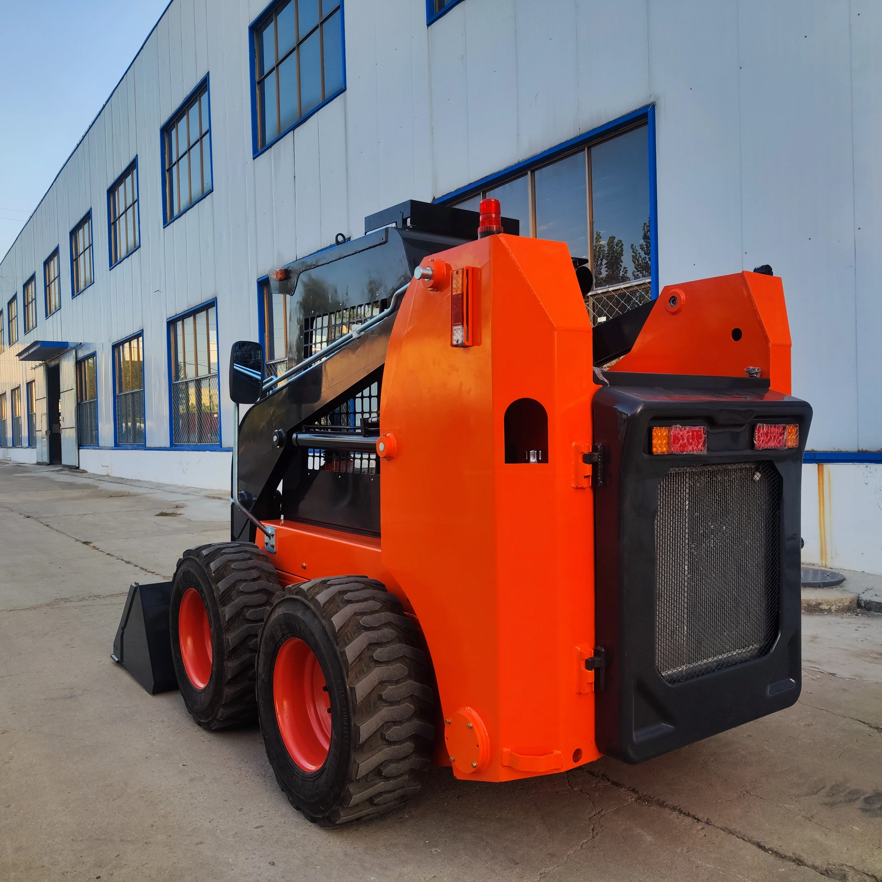 Wholesale Engine Diesel Mini skid Steer loader Bucket  Mini Compact Track Loader Skid loader