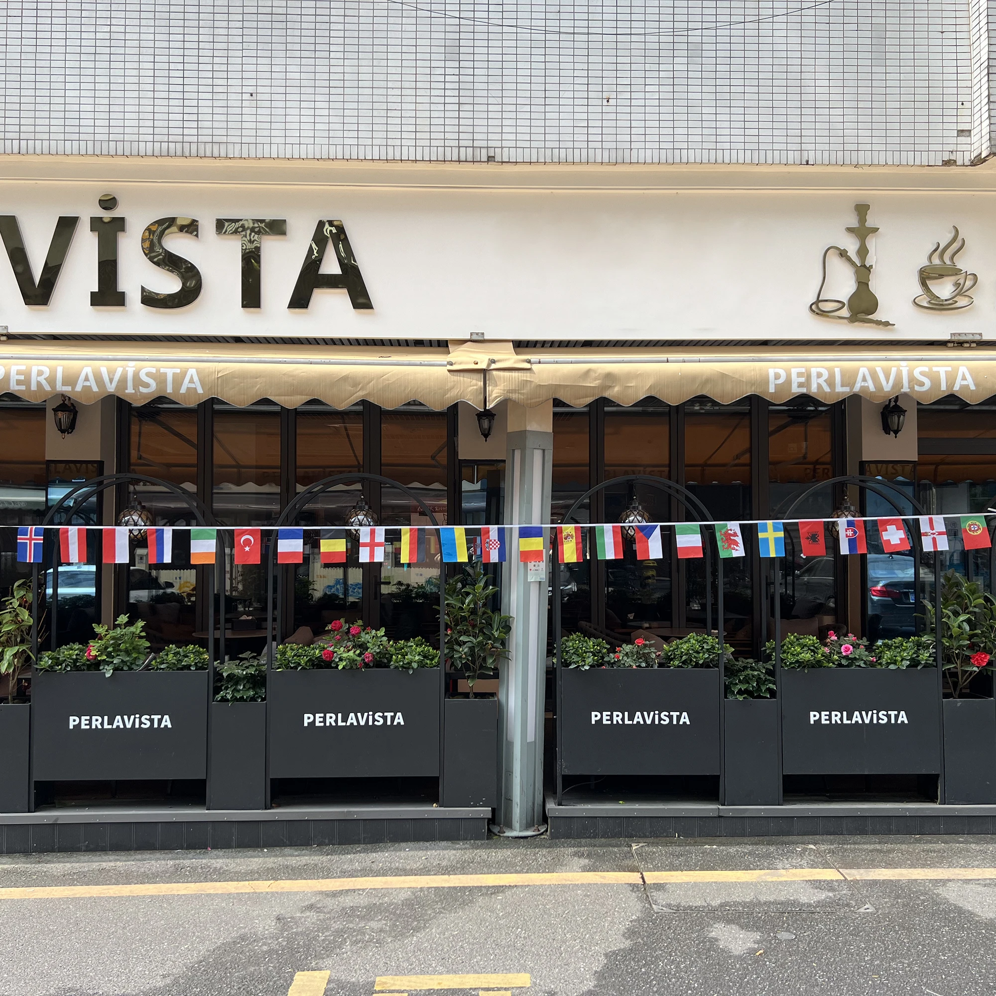 14cm*21cm Euro 2024 Football Cup  European  24 Team Bunting Flags National Team String Flags