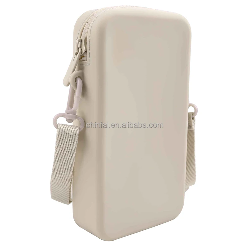Chinfai New Girls Kids Small Crossbody bags Lady Cell Phone Bag Fashion silicone wallet for Women Purse Mobile Phone sling bags
