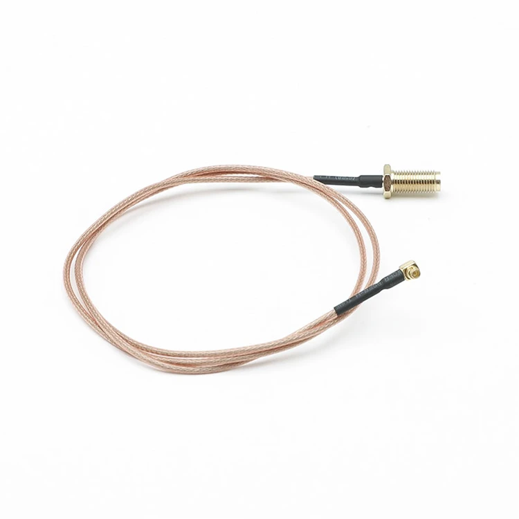 RG178 RG316 SMA Female to MCX Male Right Angle adapter pigtail cable