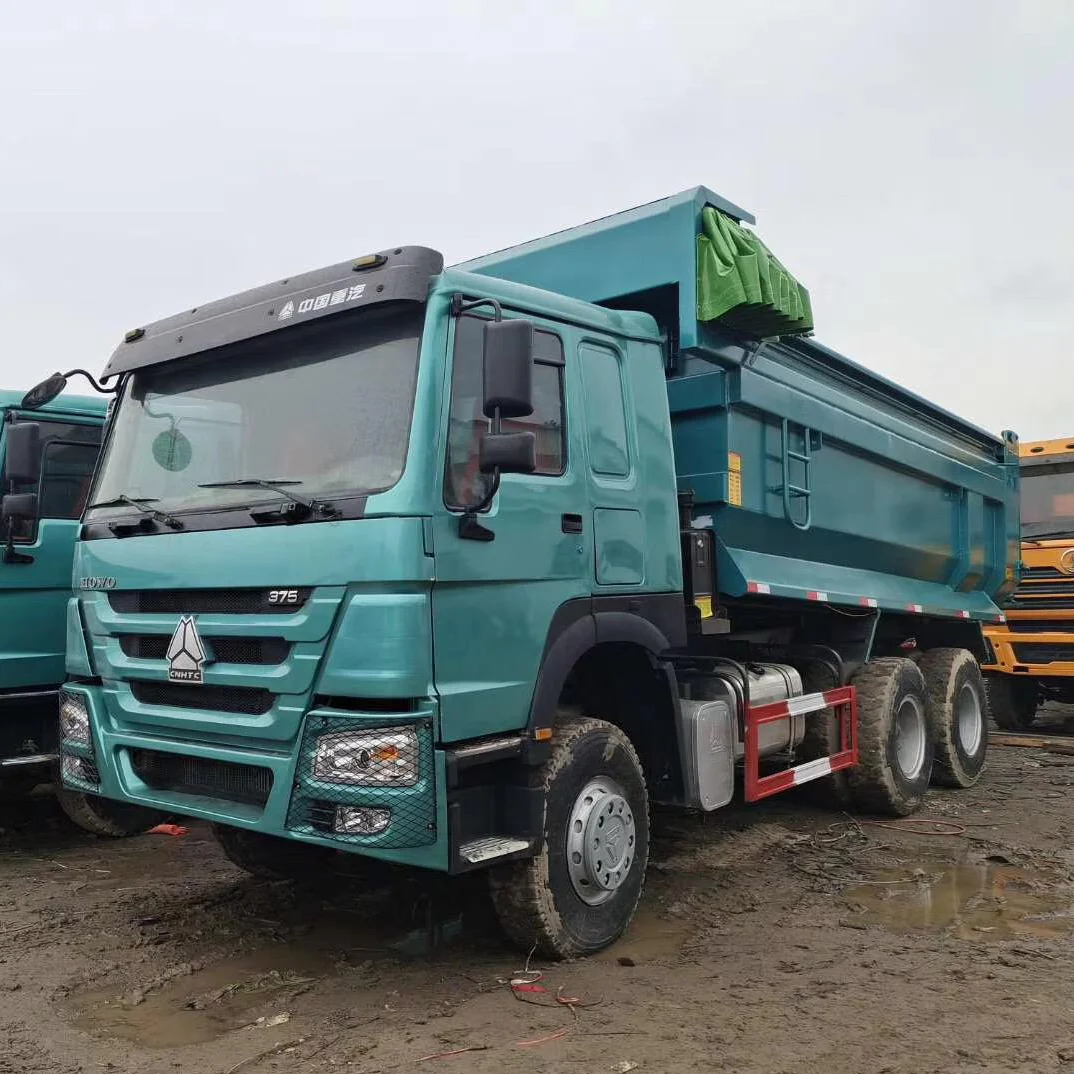 trucks used dump howo 375