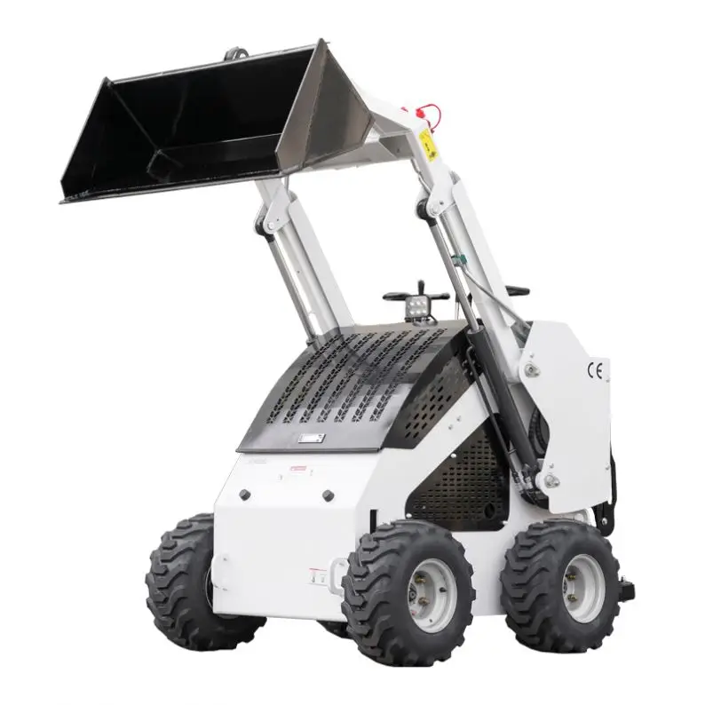 25hp 1500kg tracked skidsteer loader kubota engine skid steer fork cheap price mini skid steer trencher attachment for sale