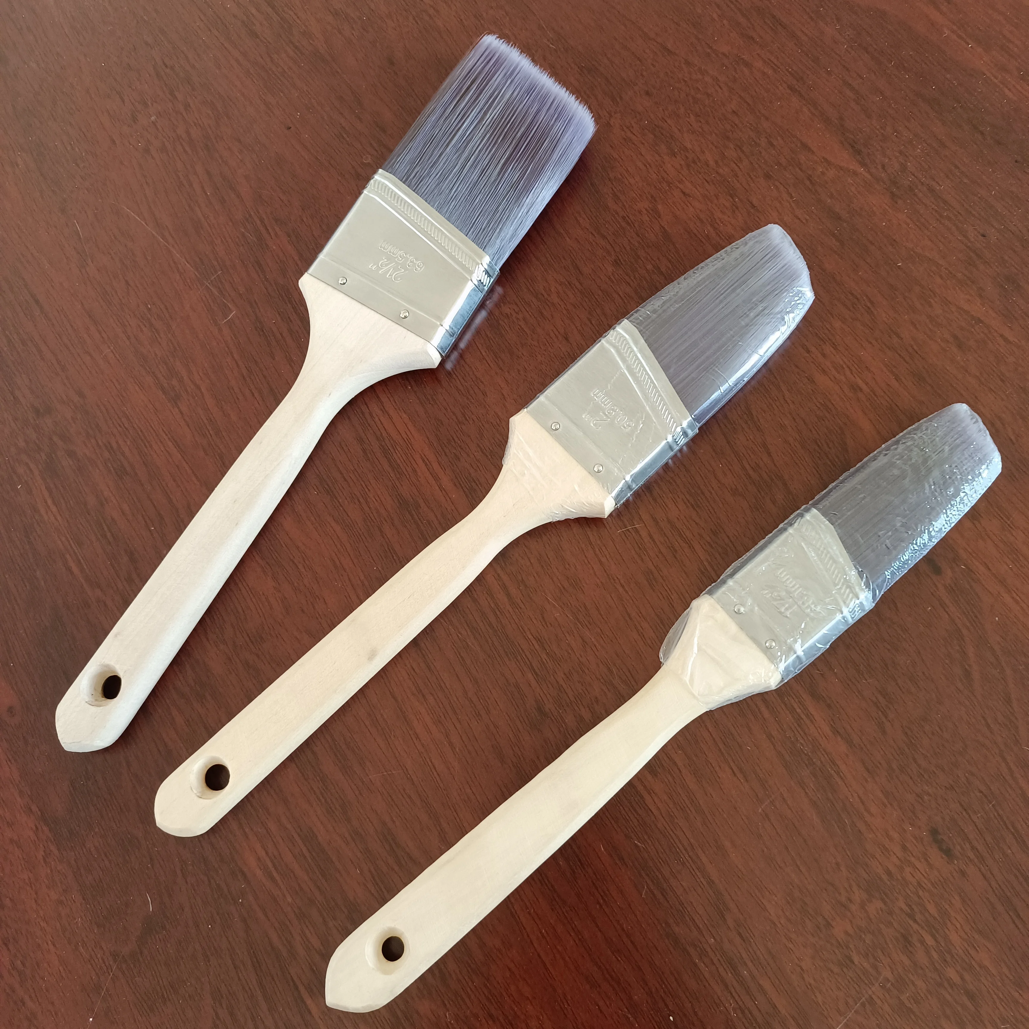 Beautiful Wooden handle Tapered filament Wholesales Paint  brush