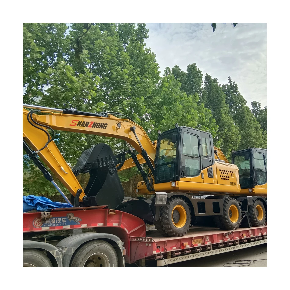 13 ton tire hydraulic excavator for large and medium-sized construction equipment