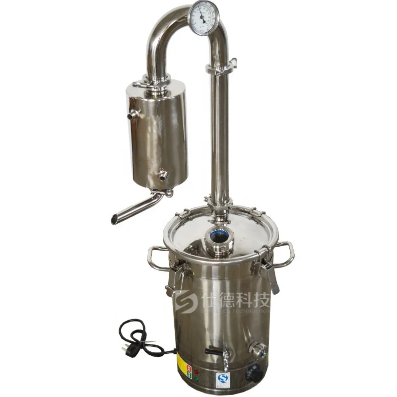 Vacuum Distillation Distillers Wiped Film Molecular Essential Oil Distillation Machine To Extract Essential Oil