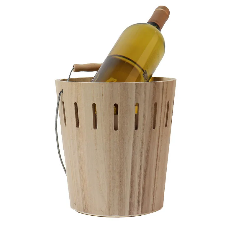 Антикварное Дешевое деревянное ведро для хранения оптом