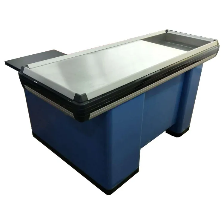 Factory Wholesale Supermarket Cashier Table Checkout Counter
