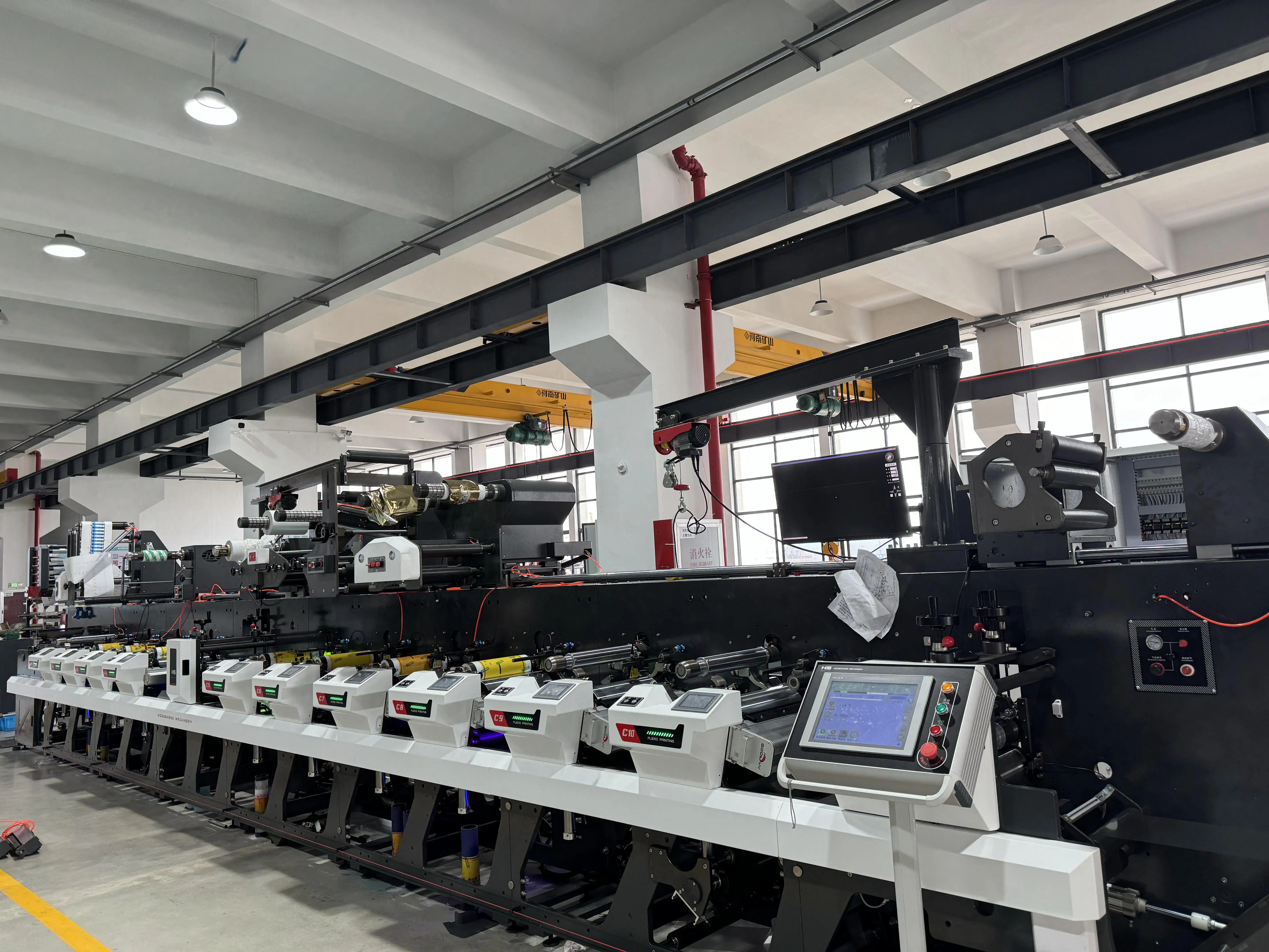 Flexo Printer Roll To Roll Label Flexo Printer Flexo Printing Machine