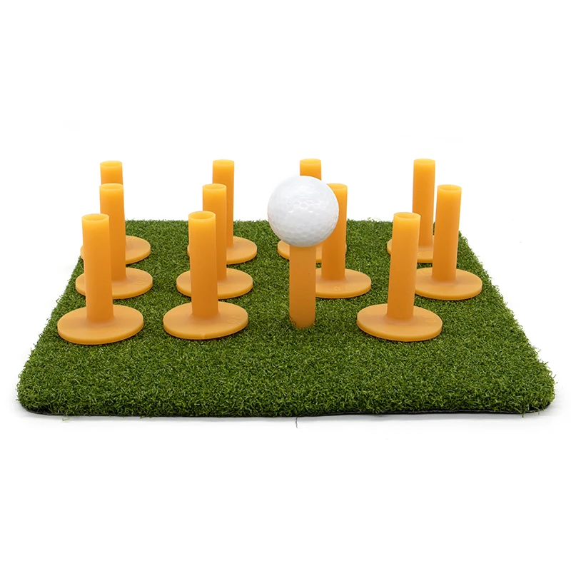 High Quality Portable Golf Rubber Tee Replacement Golf Mat Tees Durable Unbreakable Golf Aiming Tee