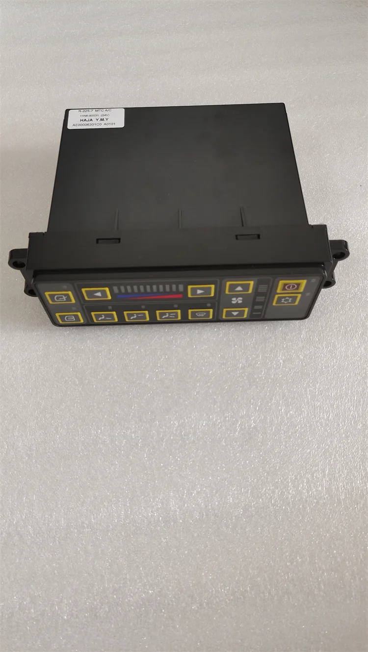 Hot Sale Excavator Spare Part Excavator Controller 11N6-90037 For EC210 EC240 EC360 Air Conditioner Controller Panel