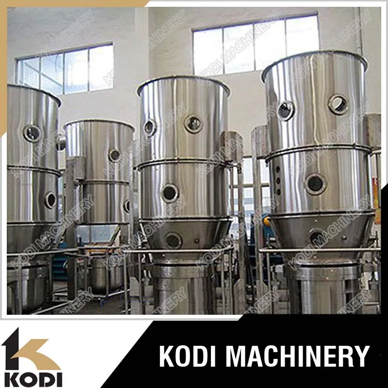 KODI FG Model Industrial Vertical Fluid Bed Dryer