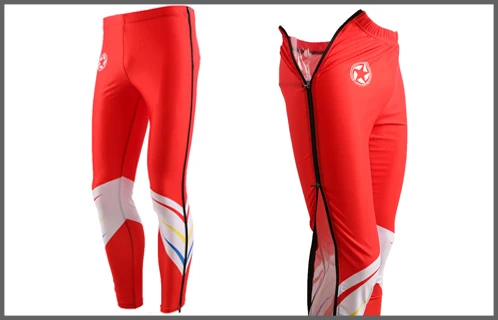 Comfortable Sublimation Custom Ski Ice Speed Skating Tights Racing Suits Skin
