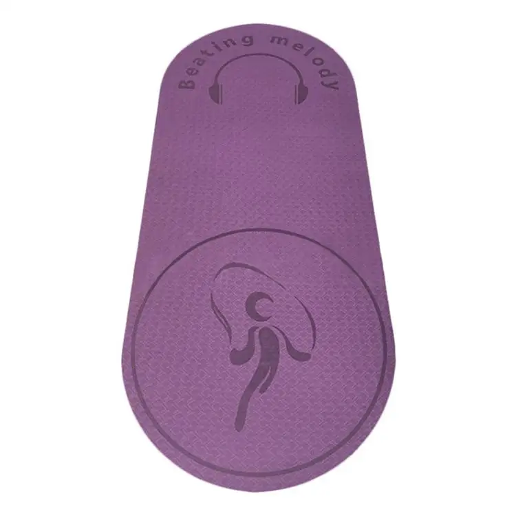 
Yoga Floor Mat Thick Odorless Silent Rope Skipping Mat for Home Shock absorption and sound insulation home indoor fitness 