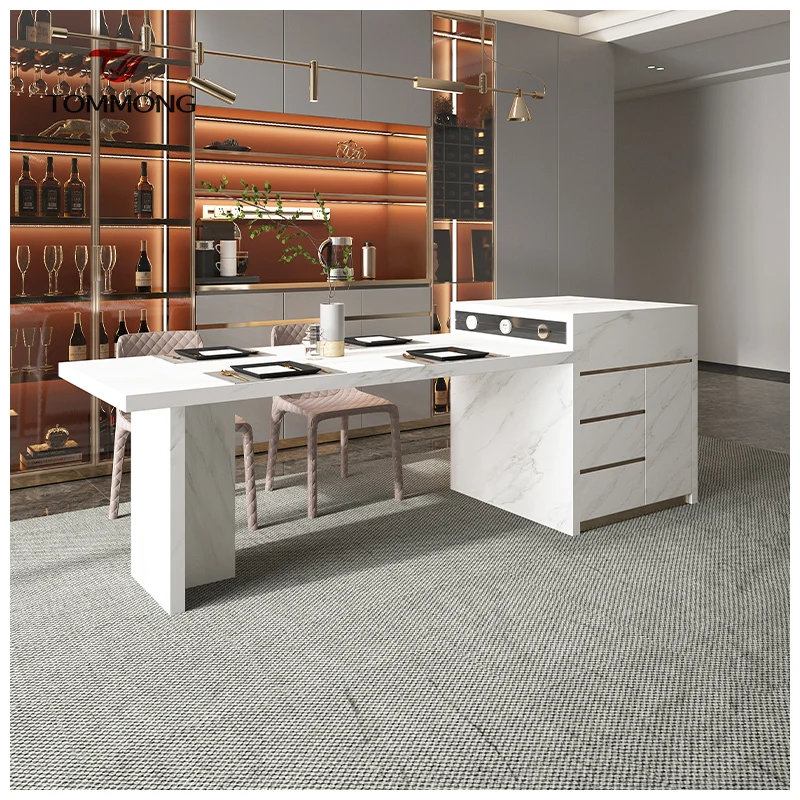 Factory Price High End Matt white  Luxury Kitchen Unit Industrial  Hotel Free Design Modern Kitchen Cabinet