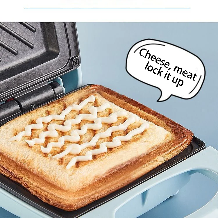 Sandwich machine Multifunctional home light breakfast machine Sandwich electric baking pan toast press toaster