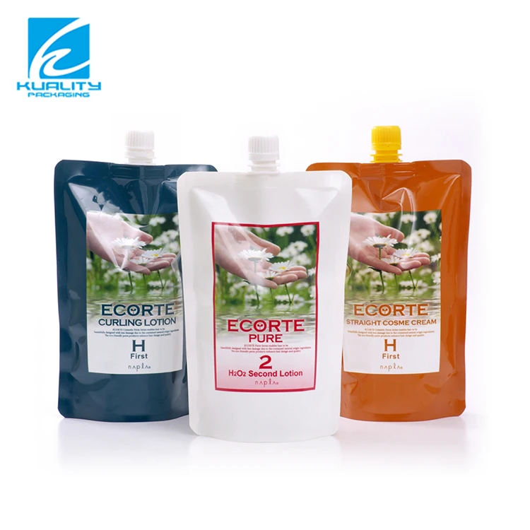 Custom printing plastic liquid coconut oil sachet