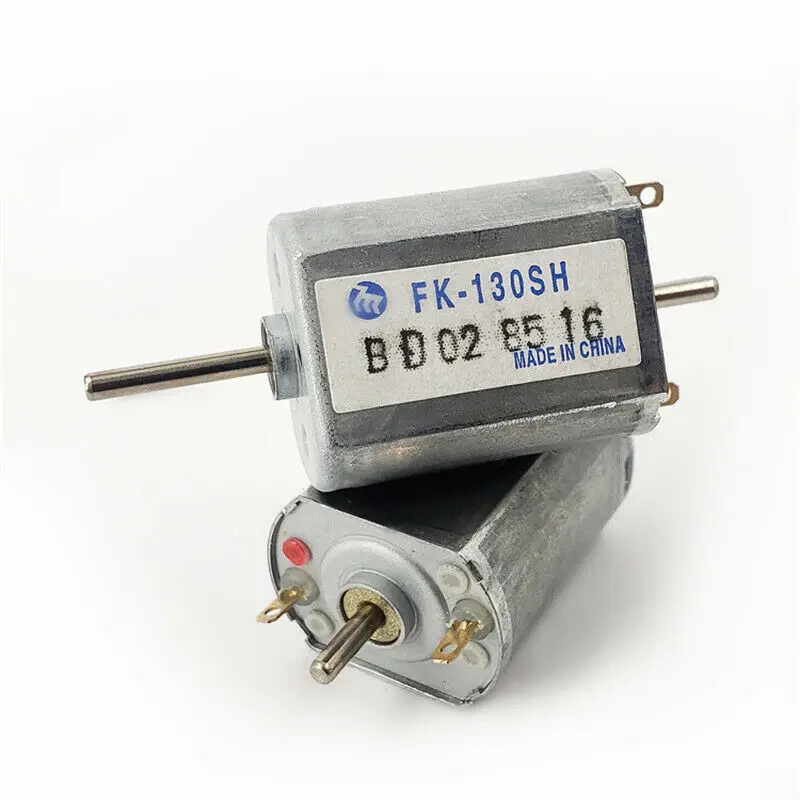 1PC Mabuchi FK-130SH-09450 Motor DC 12V-24V 15000RPM Dual Shaft Electric 130 Motor Engine RC Toy Car Boat