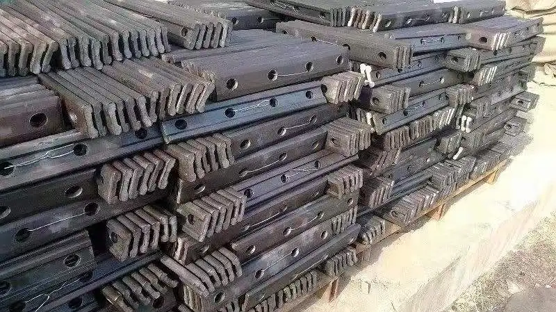 carbon rail track fish plate for 60 kg rail