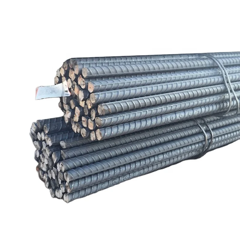 BS4449 Standard B500B Deformed Round Steel Bars with 8mm Sizes 6 - 12m length rebar for reinforcing concrete iron