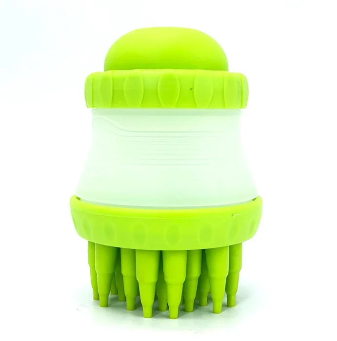 TCW076 Pack bath liquid pet bath massage brush shower tool SPA soft silicone deep cleaning