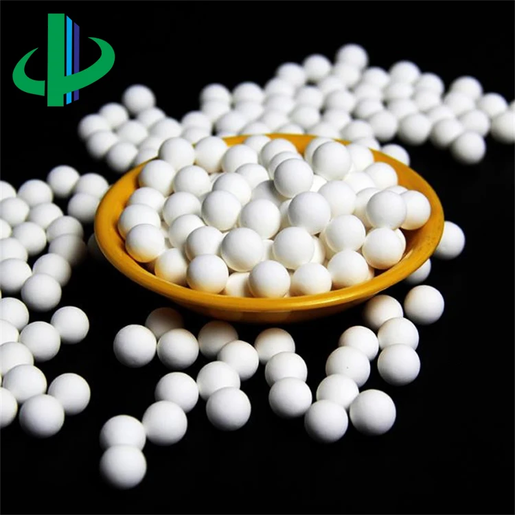 Strong Absorbent Activated alumina ball 05mm Activated alumina For Remove H2S As desiccant for remove gas and water