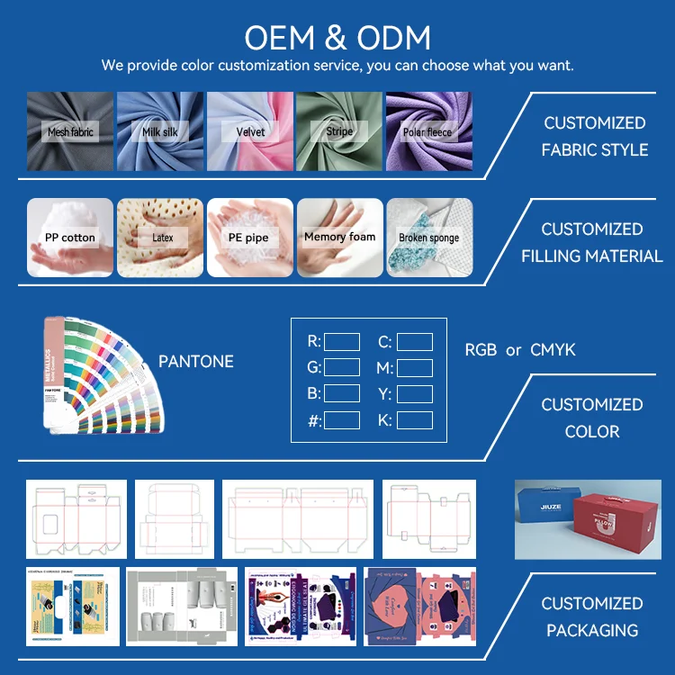 Custom Logo Support Traction Pain Relief U-Shaped Memory Foam Car Airplane Neck Pillow