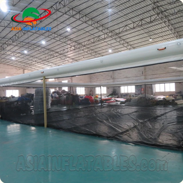 Portable Inflatable Floating Ocean Sea Swimming Pool / Inflatable Pool Yacht