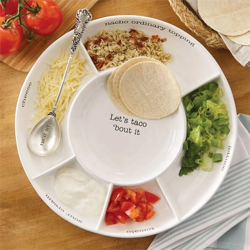
Top Quality Competitive Price Dinner Set Craft Ceramic Food Plates 