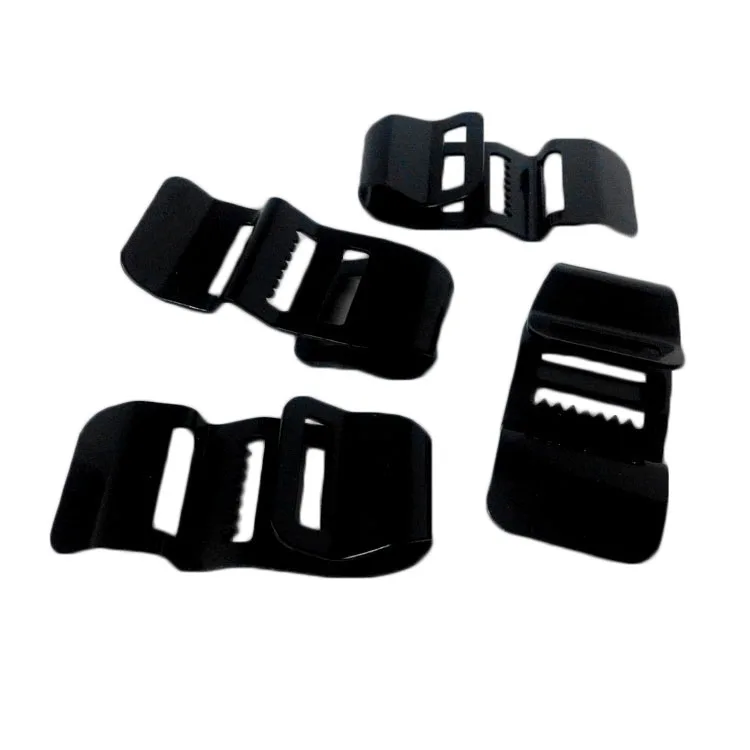 Изготовленная на заказ стальная пряжка для ремня с черным цинковым покрытием