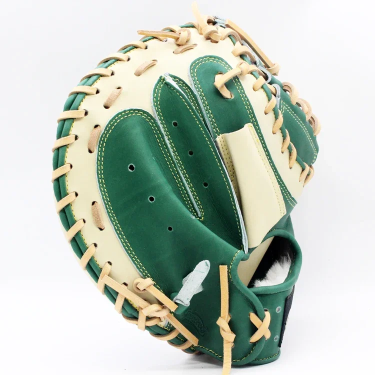 custom cheap baseball catcher mitten gloves left hand throw