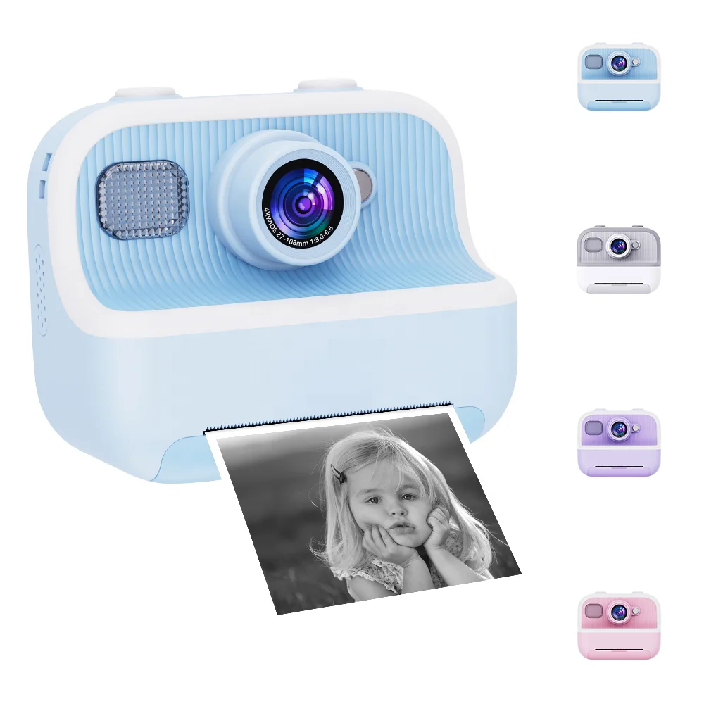 YMX CAM8 Birthday Christmas Thanksgiving Day Festive The Black Friday Playful Instant Kids Print Mini Camera for Baby Girl Boy