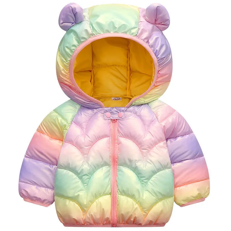  Kids Baby Clothes Thick Girls Winter Jacket Zipper Clothing Waterproof Casual