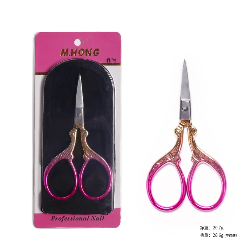 Fashion Bird Stainless Steel Nail Cutting Scissors Tools Manicure Makeup Trimmer Facial Remover Professional