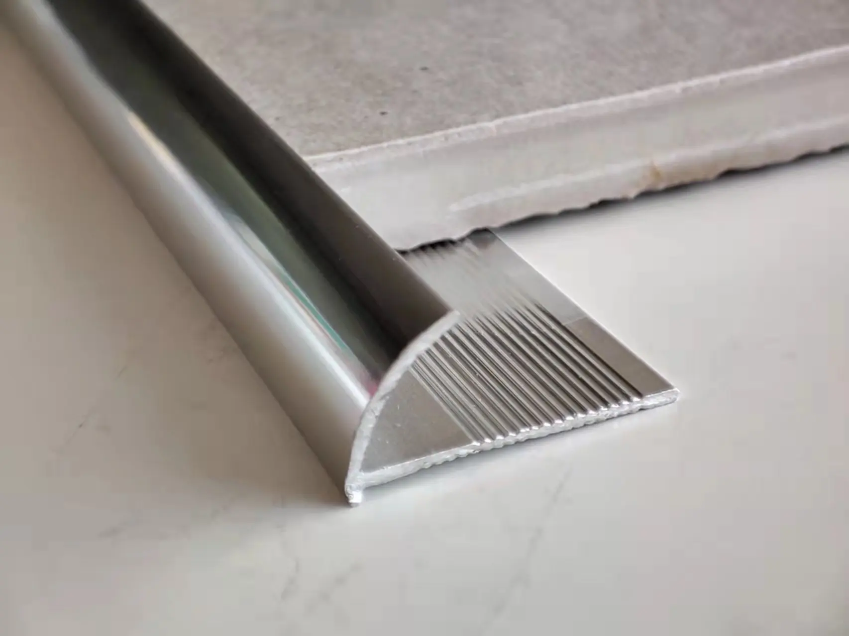 Quarter Round Edge 1/4 Circle Shape Aluminum Alloy Tile Trims Edge Metal Trim Profiles OEM Factory Price