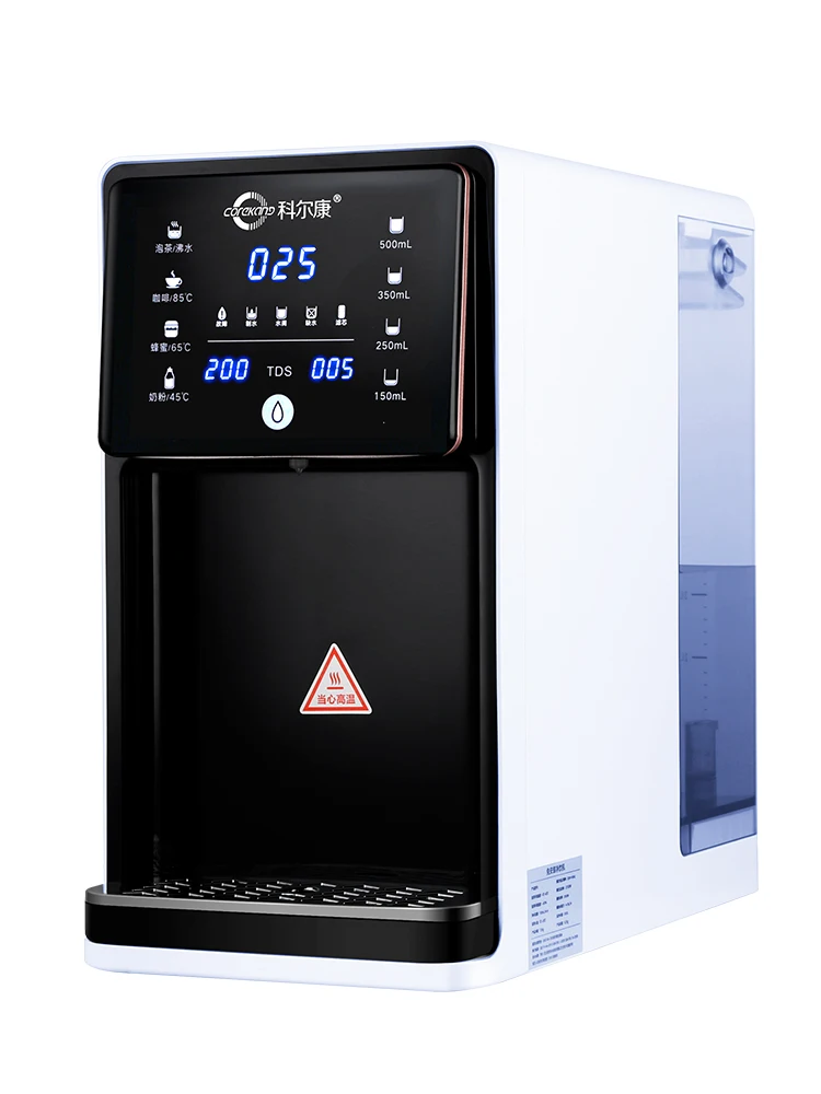 Desktop Installation Free 5 Stage Hot And Cold Water Dispenser Purifier Reverse Osmosis Water Filter System For Home Office